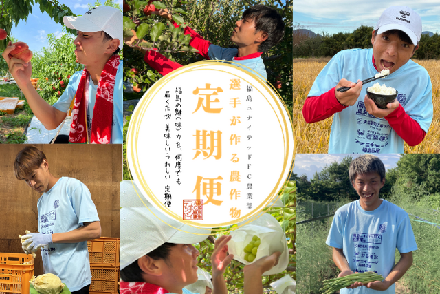 26-27シーズン 福島ユナイテッドFC農業部 定期便の予約開始について